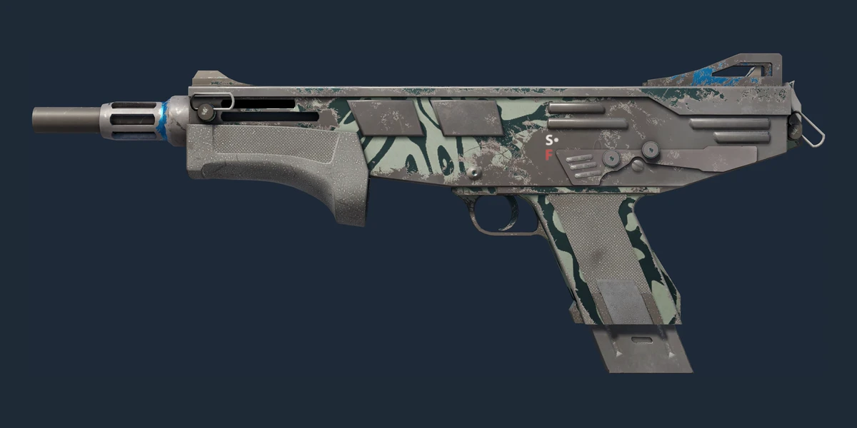StatTrak™ MAG-7 | Hard Water (かなり摩耗) のプレビュー