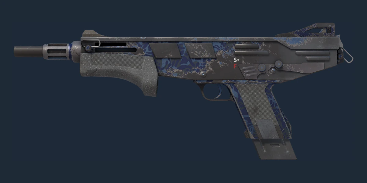 Pré-visualização de MAG-7 | Navy Sheen (Com Muito Uso)