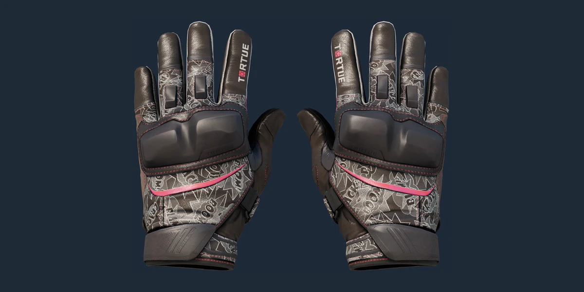 ★ Moto Gloves | Boom! (Factory New) preview