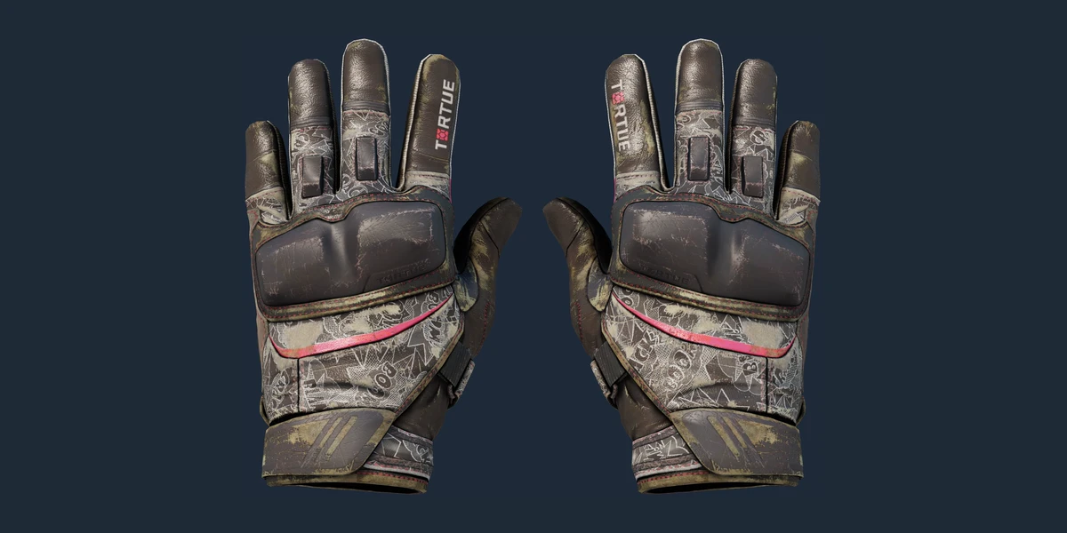 ★ Moto Gloves | Boom! (Battle-Scarred) preview