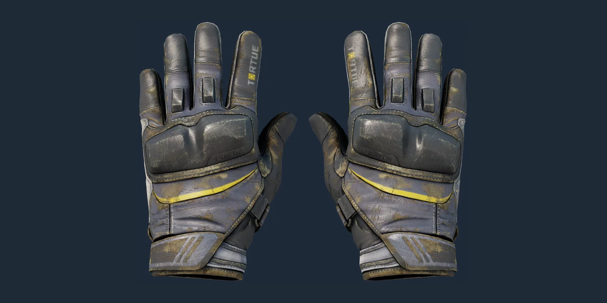 ★ Moto Gloves | Eclipse (Battle-Scarred) preview