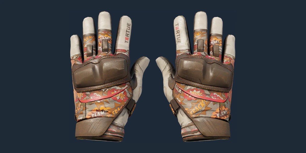 ★ Moto Gloves | POW! (Field-Tested) preview
