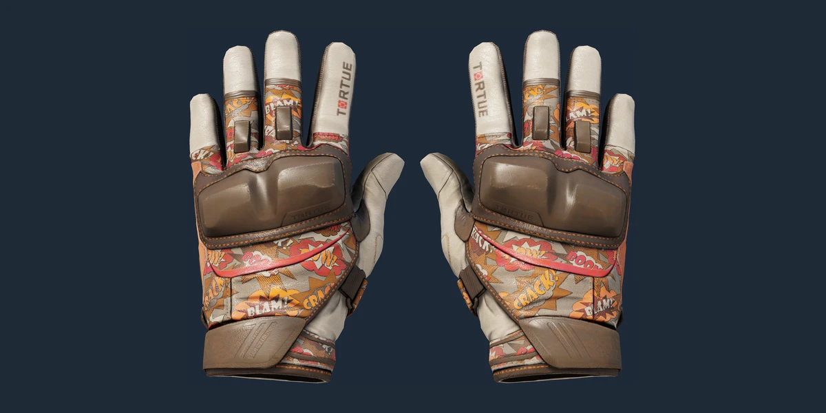 ★ Moto Gloves | POW! (Minimal Wear) preview