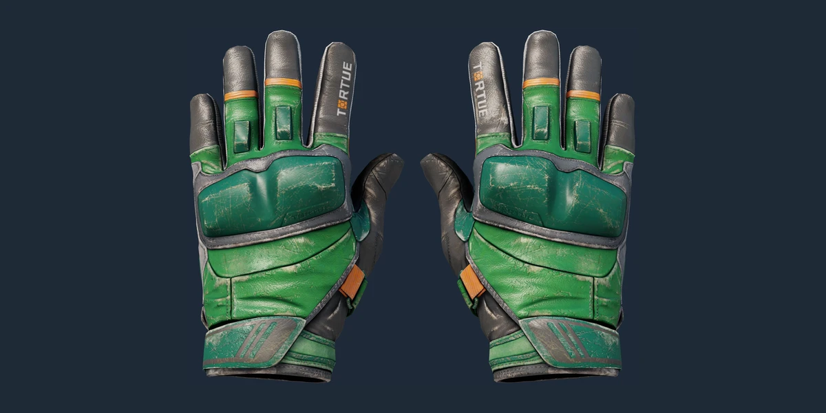 ★ Moto Gloves | Turtle (Well-Worn) preview