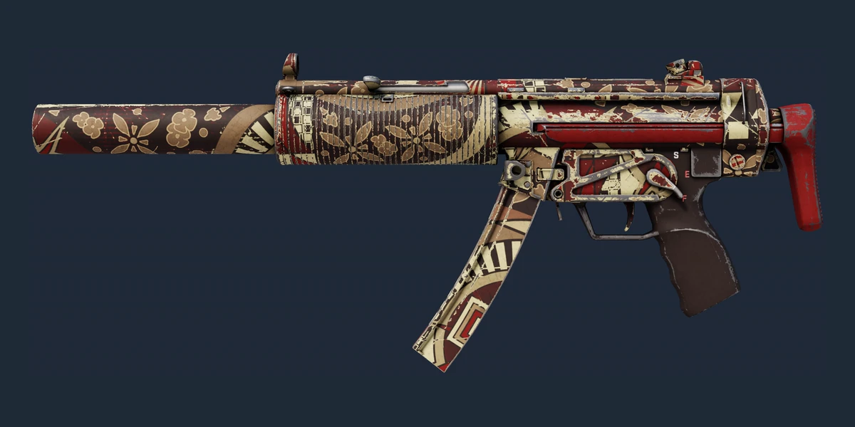 Podgląd: MP5-SD | Jesienny szal (mocne zużycie)