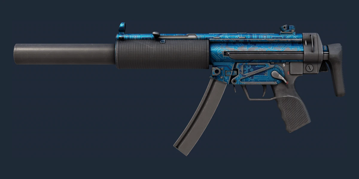 Souvenir MP5-SD | Co-Processor (Battle-Scarred) preview