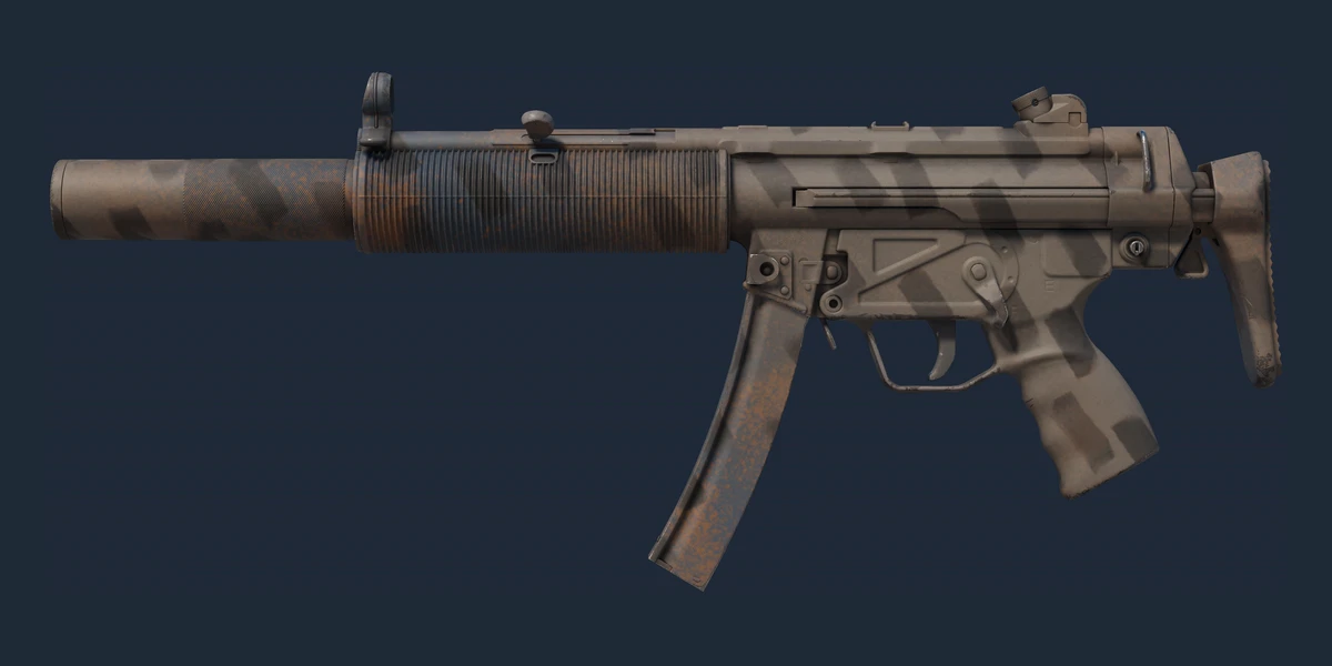 Förhandsvisning av Souvenir MP5-SD | Dirt Drop (Fabriksny)