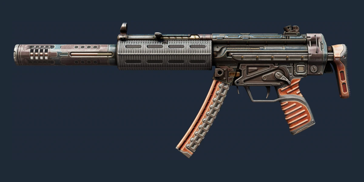 StatTrak™ MP5-SD | Gauss (Well-Worn) preview