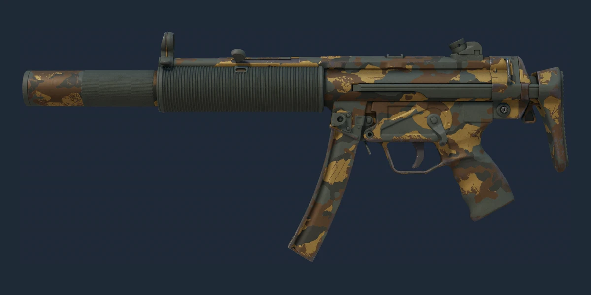 MP5-SD | Gold Leaf (Field-Tested) preview