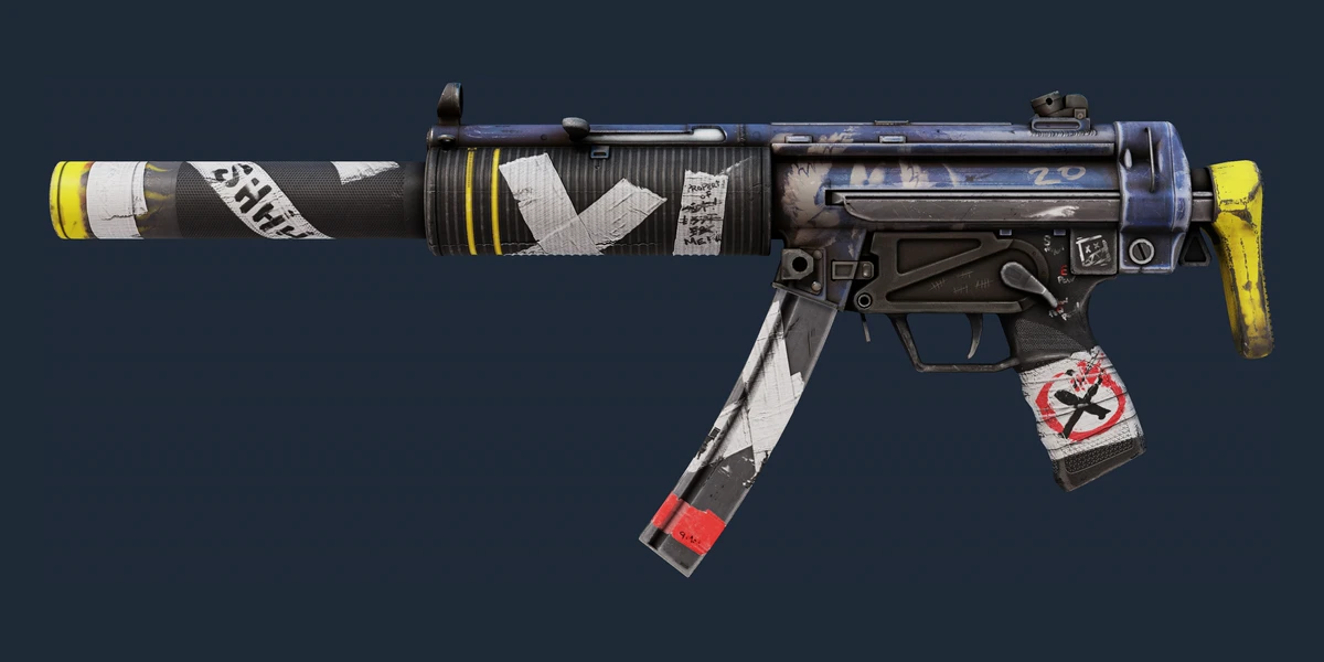 StatTrak™ MP5-SD | Kitbash (Minimal Wear) preview