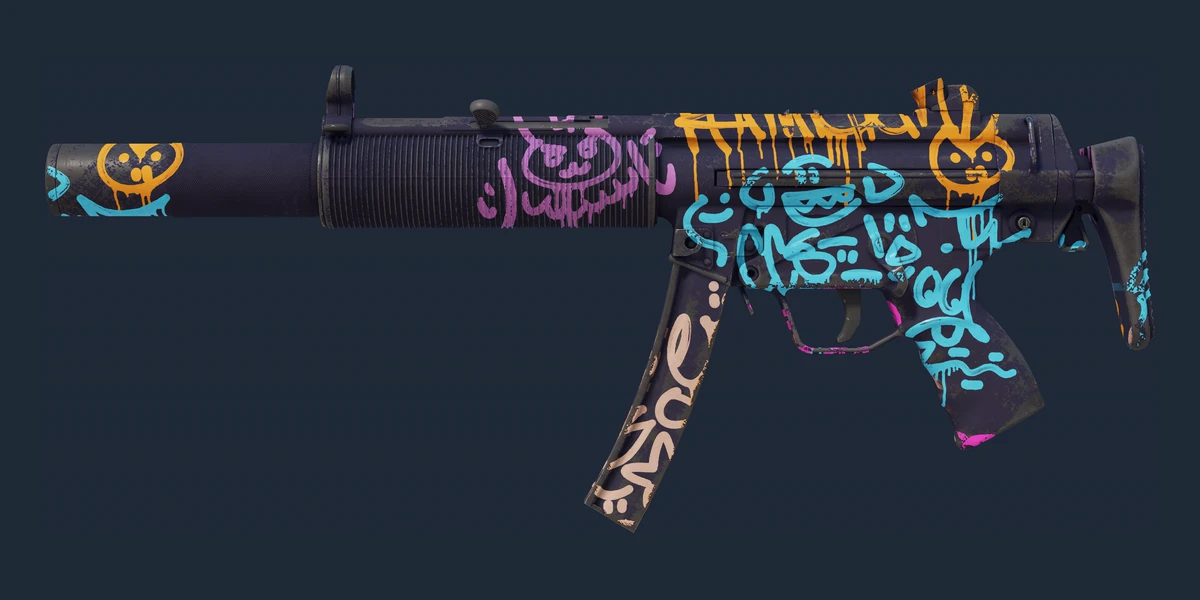Pré-visualização de MP5-SD (Lembrança) | Neon Squeezer (Testado no Terreno)