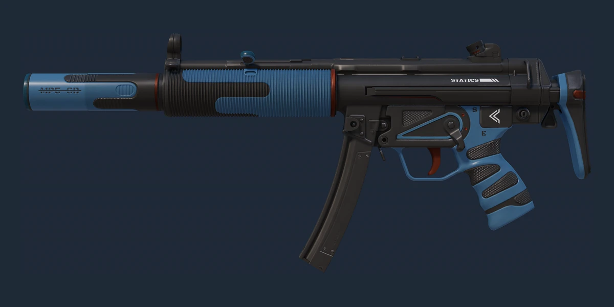 StatTrak™ MP5-SD | Statics (Minimal Wear) preview
