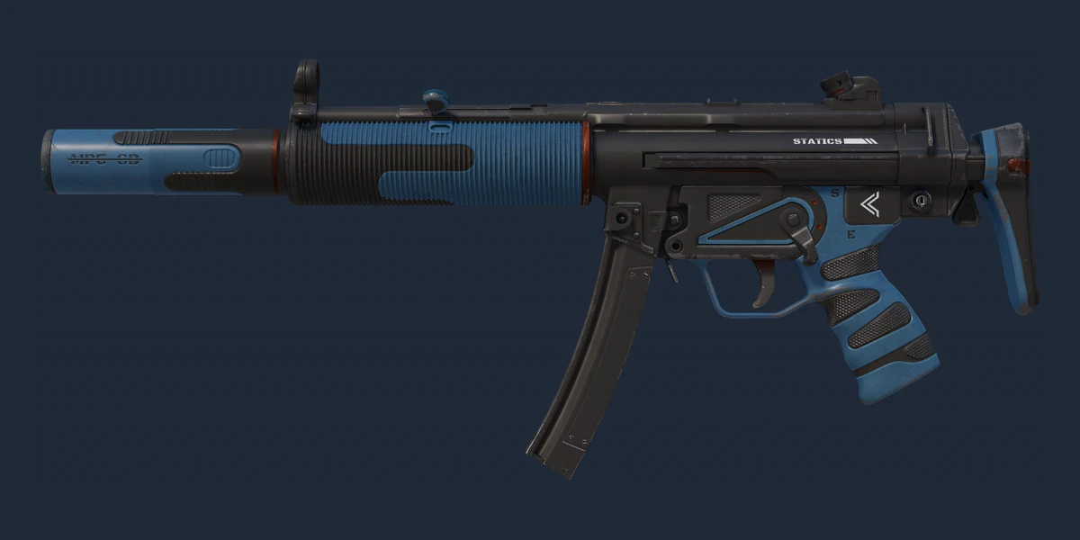 MP5-SD | Statics (Well-Worn) preview