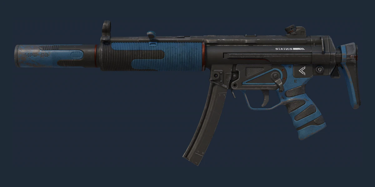 StatTrak™ MP5-SD | Statics (Battle-Scarred) preview