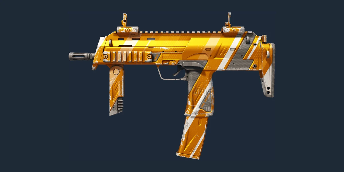 StatTrak™ MP7 | Amberline (Well-Worn) preview
