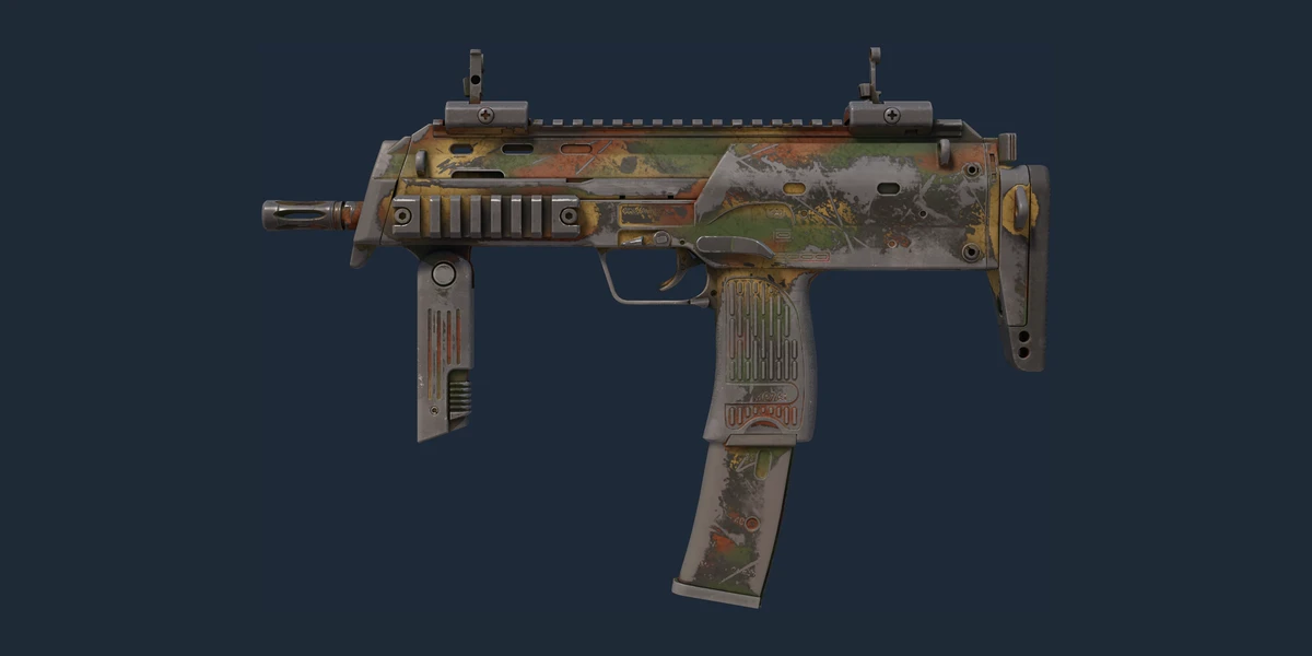 Podgląd: MP7 | Zwiad (po ciężkich walkach)