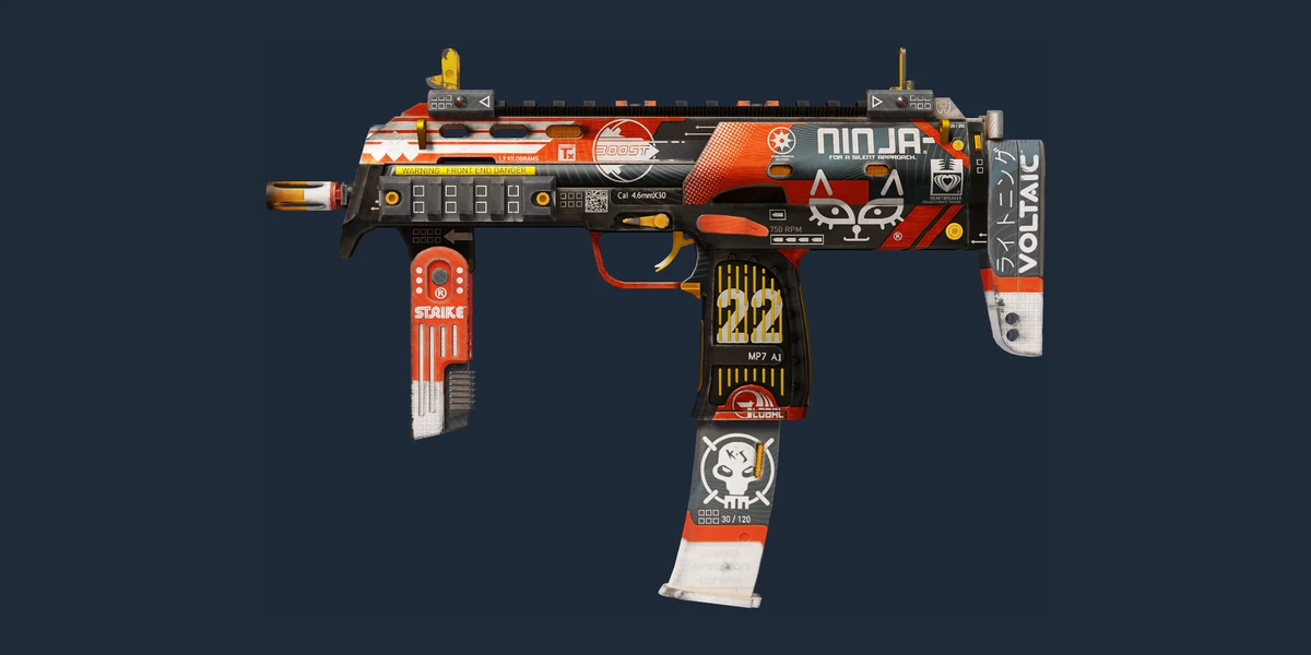 MP7 | Bloodsport (Minimal Wear) preview