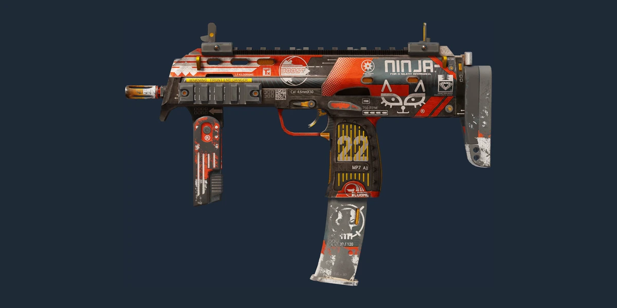 MP7 | Bloodsport (Battle-Scarred) preview