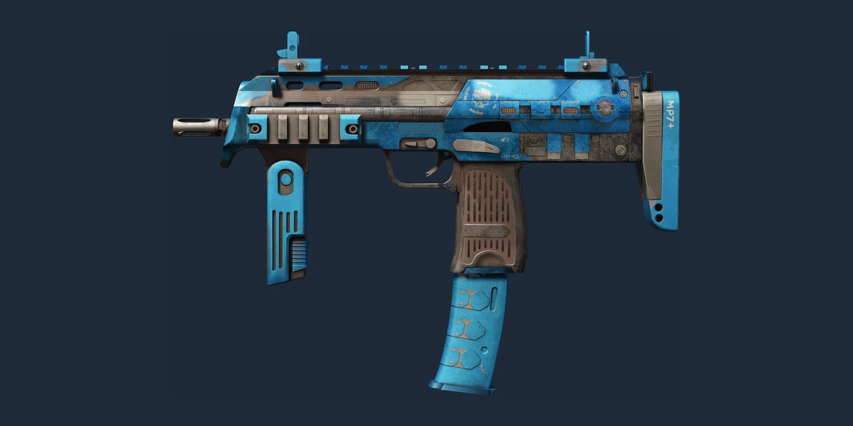 StatTrak™ MP7 | Cirrus (Battle-Scarred) preview