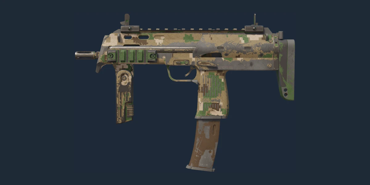Souvenir MP7 | Forest DDPAT (Well-Worn) preview
