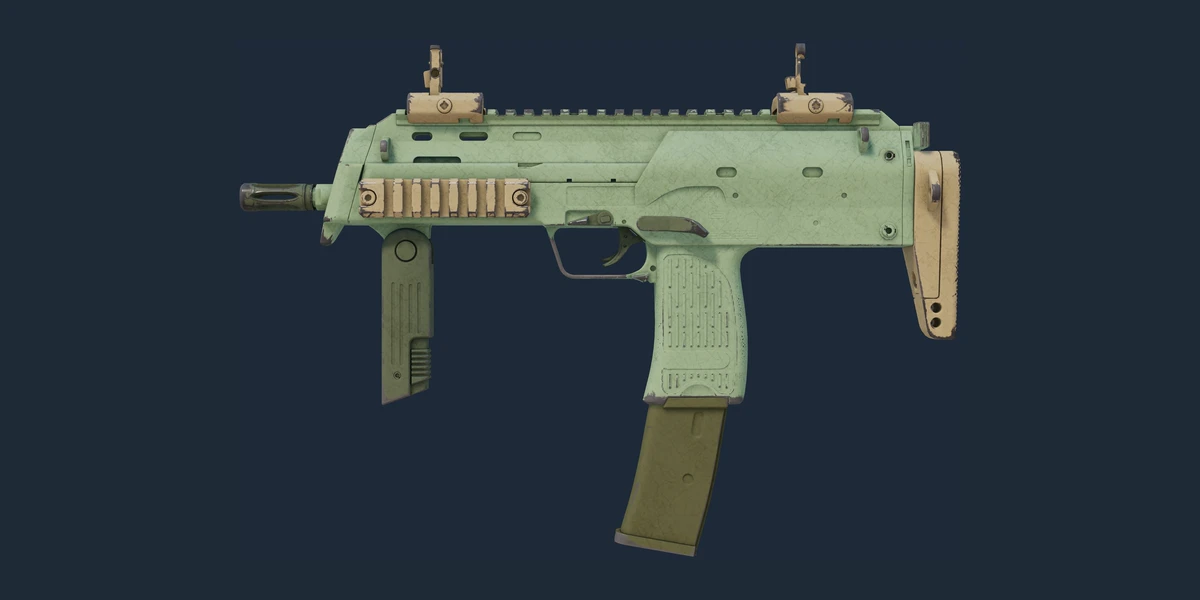 Souvenir MP7 | Groundwater (Field-Tested) preview