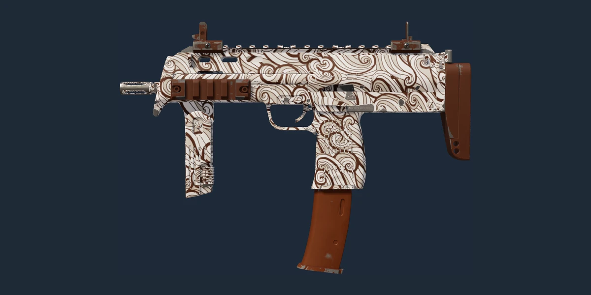 Podgląd: MP7 | Dym z lufy (lekkie zużycie)