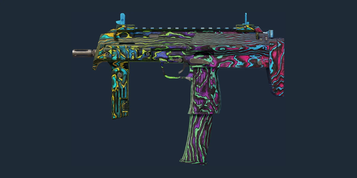 Forhåndsvisning av MP7 | Neon Ply (Felttestet)