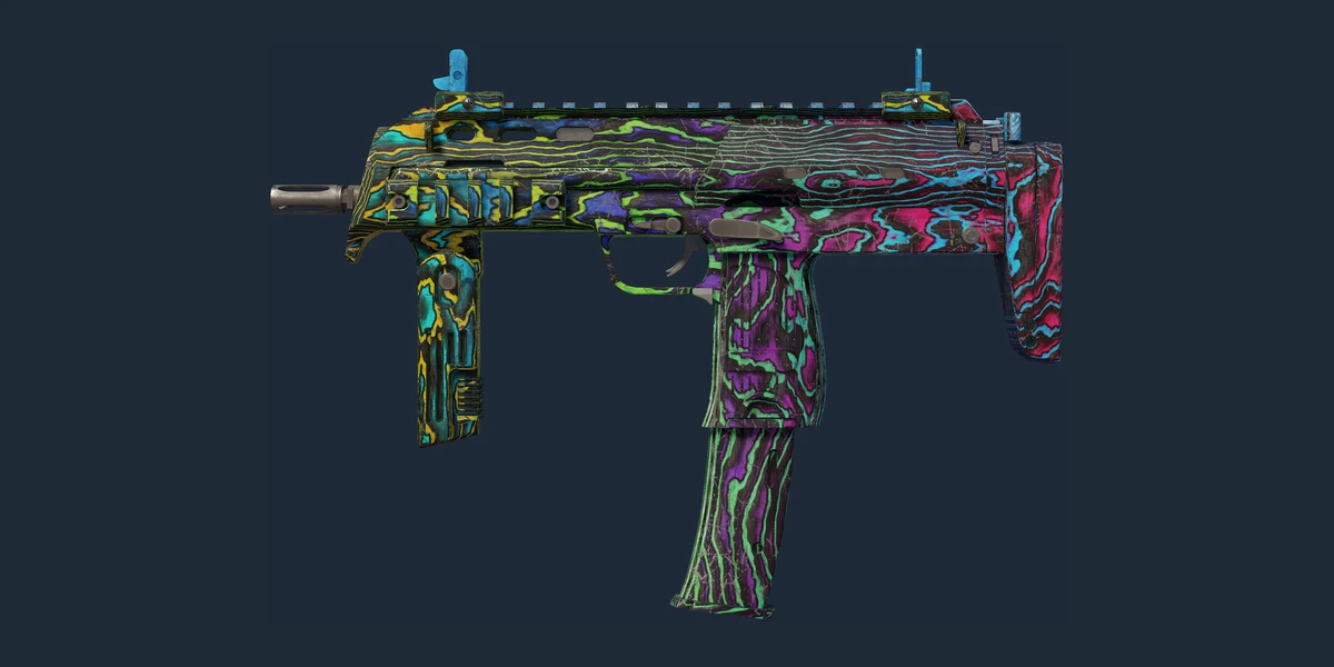 Pré-visualização de MP7 | Neon Ply (Gasto)