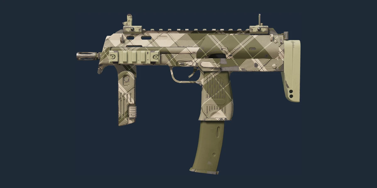 Pré-visualização de MP7 | Olive Plaid (Com Pouco Uso)