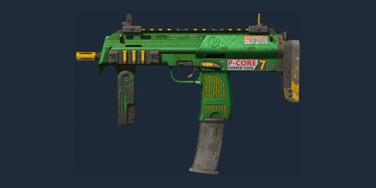 StatTrak™ MP7 | Powercore (Well-Worn) preview