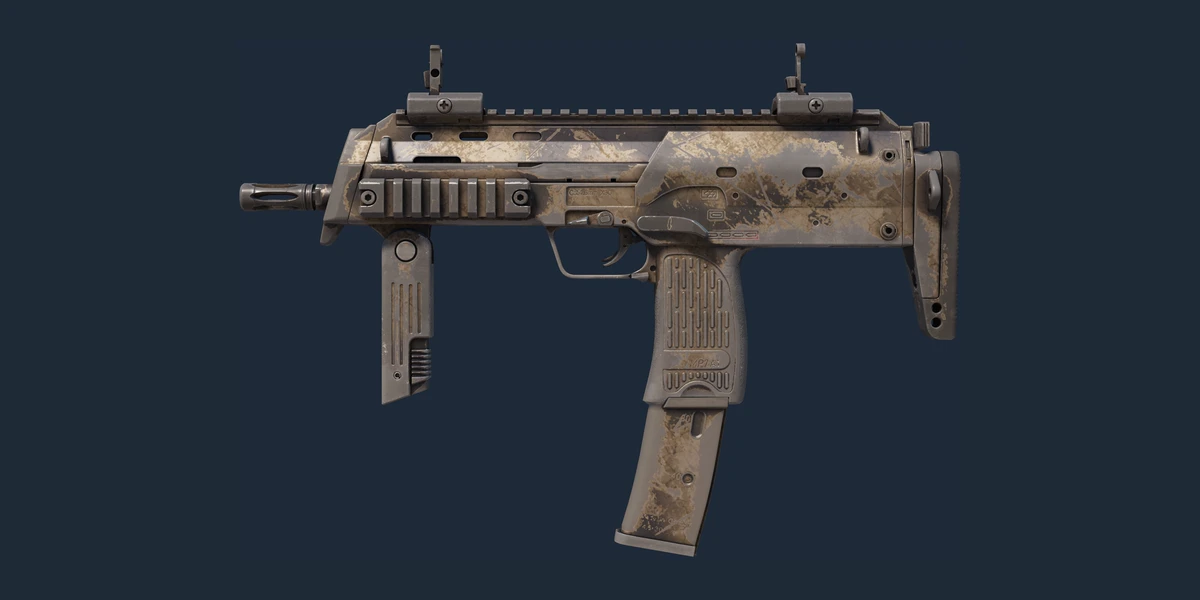 MP7 | Scorched (Battle-Scarred) preview