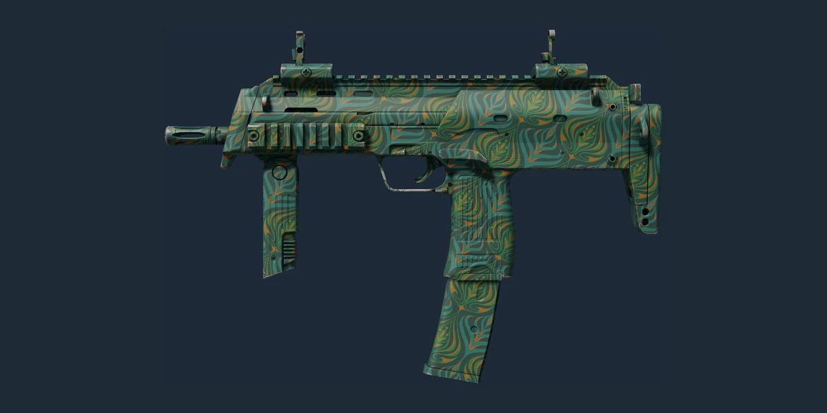 Podgląd: MP7 | Turkusowy rozkwit (prosto z fabryki)