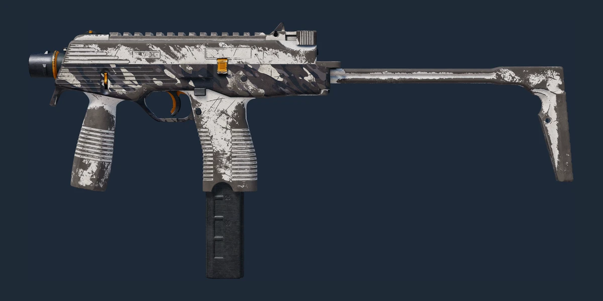MP9 | Arctic Tri-Tone (Battle-Scarred) preview
