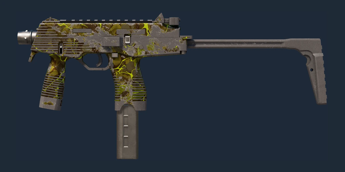 MP9 | Bioleak (Battle-Scarred) preview