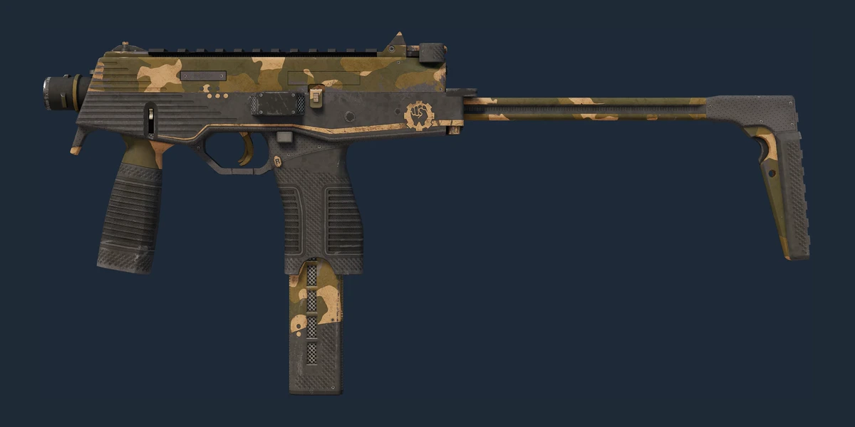 MP9 | Black Sand (Battle-Scarred) preview