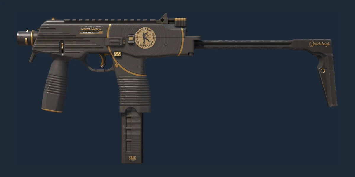StatTrak™ MP9 | Broken Record (Well-Worn) preview