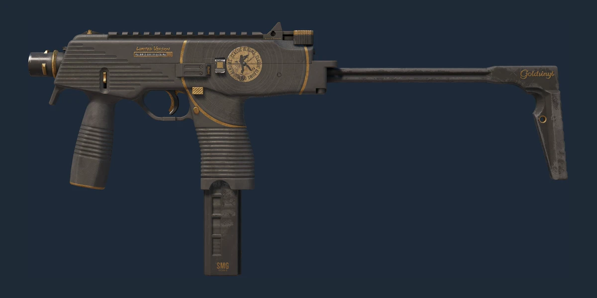 MP9 | Broken Record (Battle-Scarred) preview