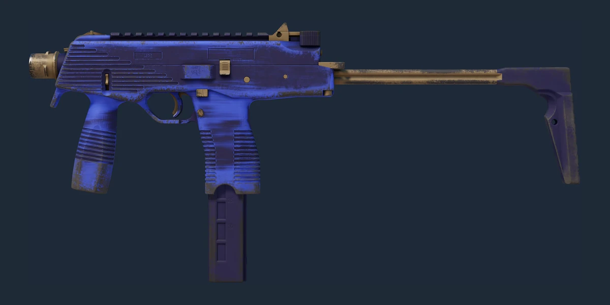 Предпросмотр: Сувенирный MP9 | Синий буйвол (После полевых испытаний)