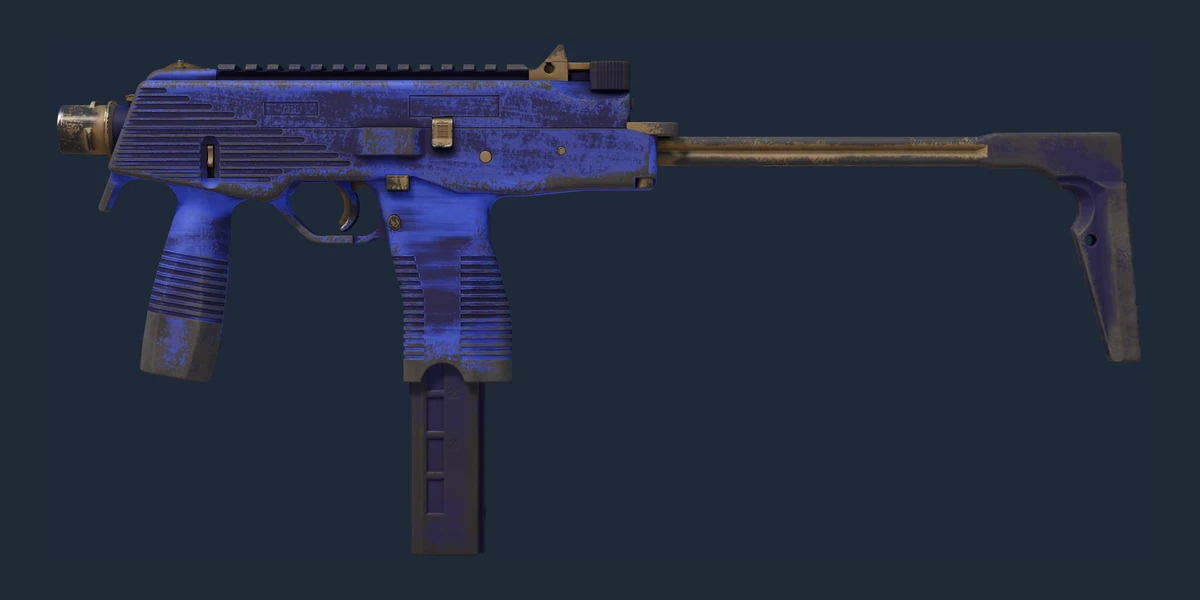 Souvenir MP9 | Buff Blue (Well-Worn) preview
