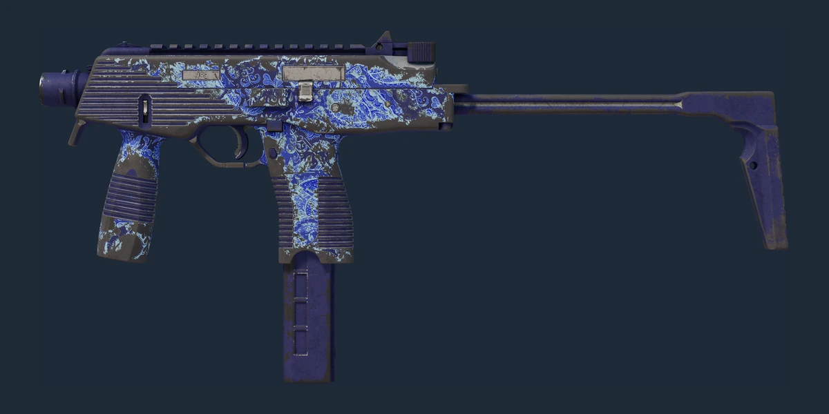 MP9 | Cobalt Paisley (Battle-Scarred) preview
