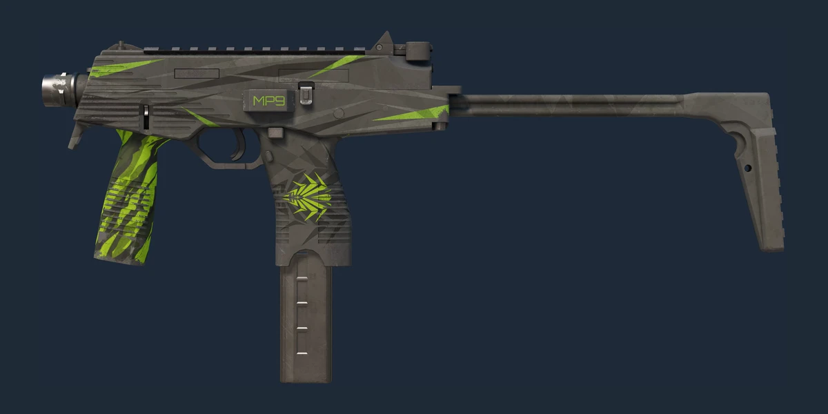 StatTrak™ MP9 | Deadly Poison (Battle-Scarred) preview