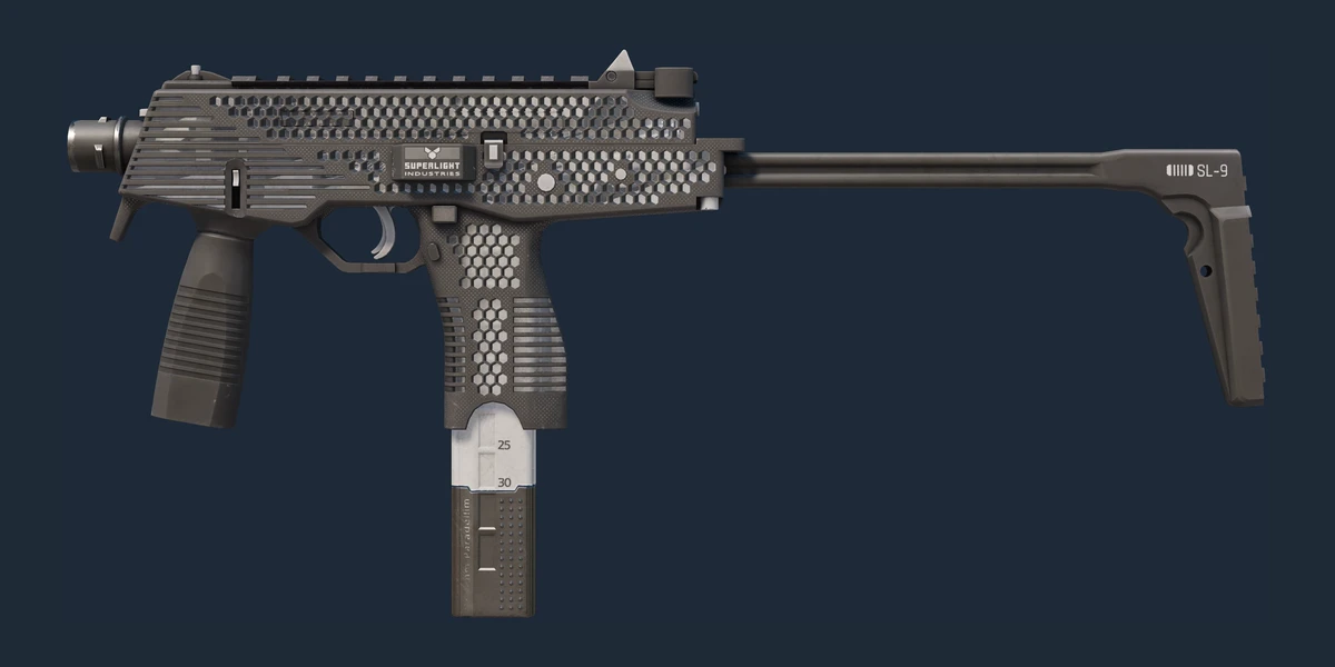StatTrak™ MP9 | 페더웨이트 (꽤 닳은) 미리보기