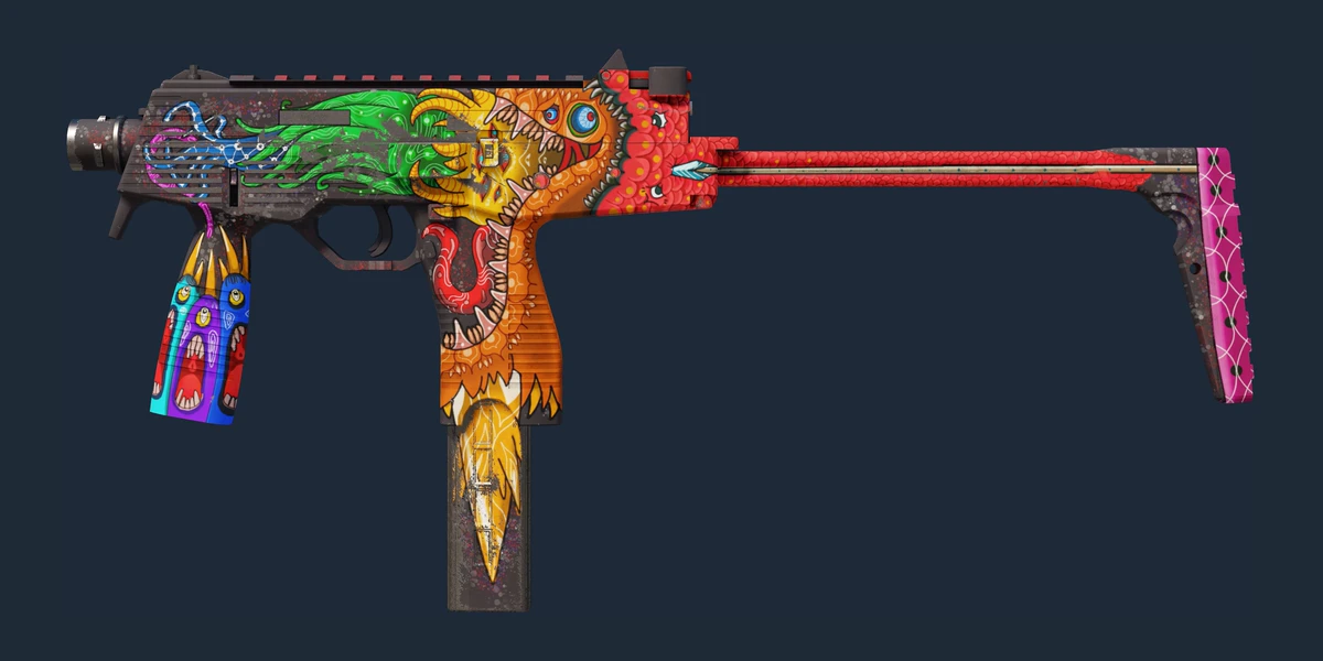 MP9 | Food Chain (Well-Worn) preview