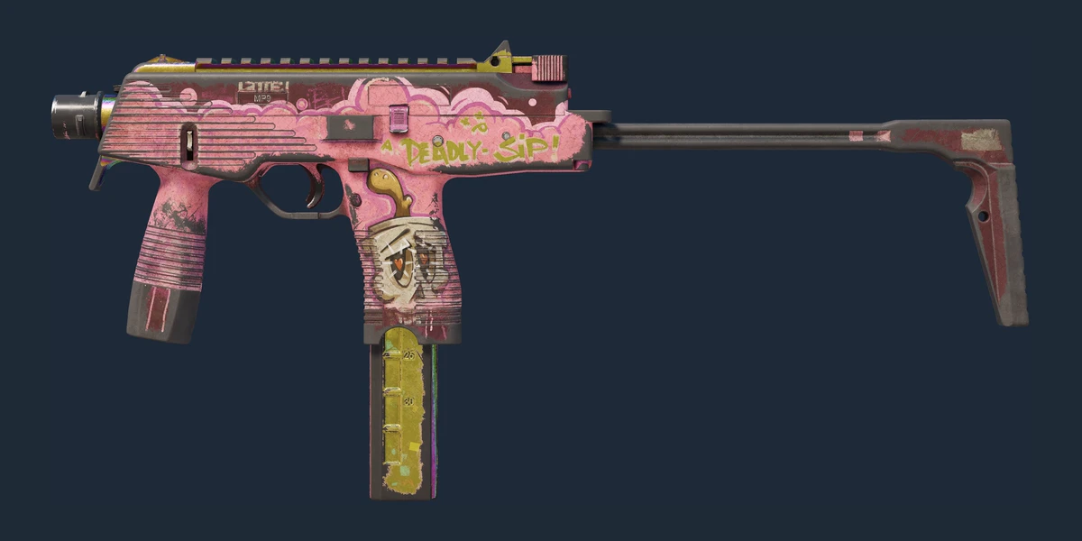 Souvenir MP9 | Latte Rush (Battle-Scarred) preview