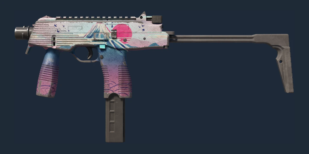 MP9 | Mount Fuji (Battle-Scarred) preview