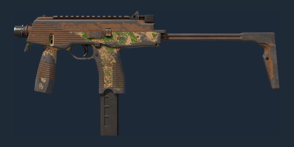Náhled: MP9 | Multi-Terrain (Poničený bojem)