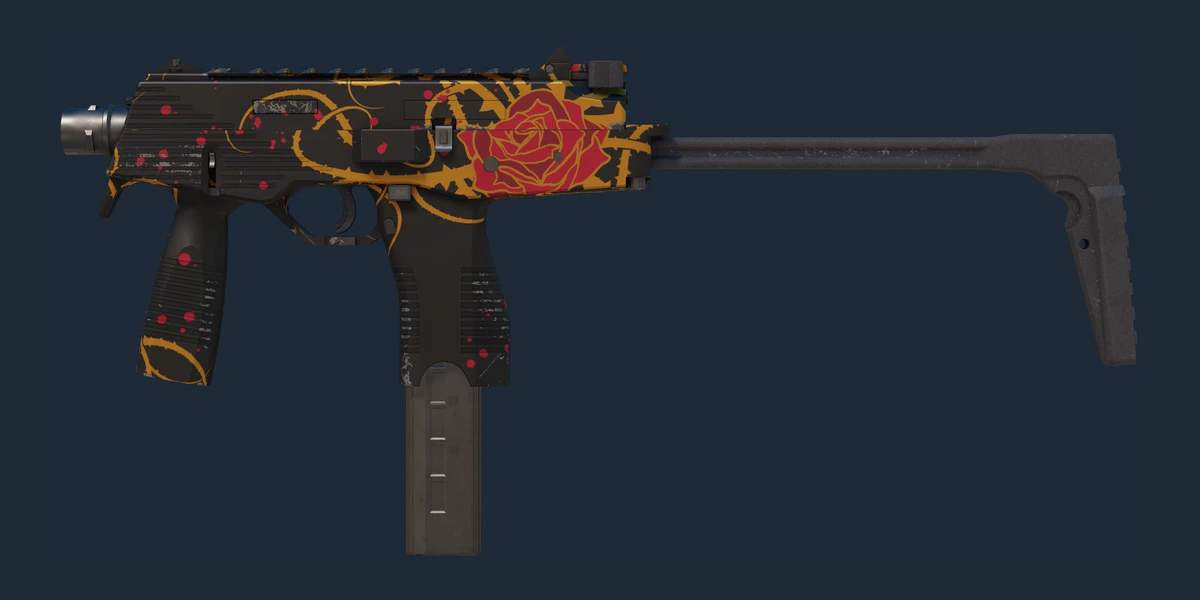 Previzualizare MP9 (StatTrak™) | Rose Iron (Nouă)