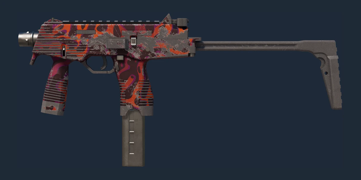 Voorbeeld van MP9 | Ruby Poison Dart (Versleten)