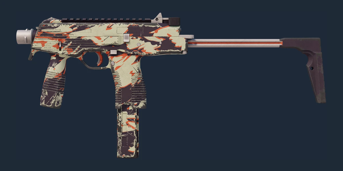 Souvenir MP9 | Shredded (Field-Tested) preview