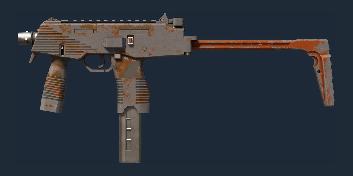 MP9 | Slide (Battle-Scarred) preview